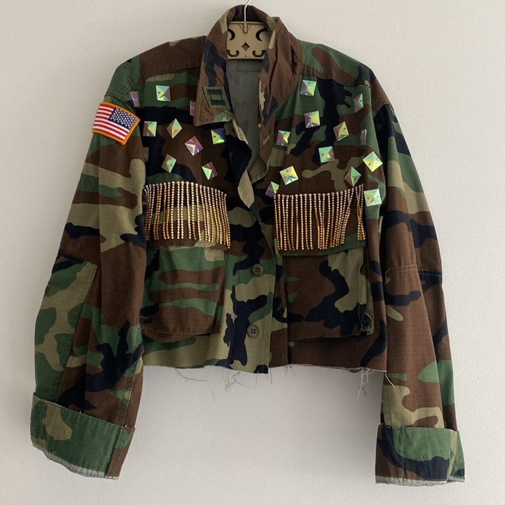 Preloved “BAE” Army Jacket
